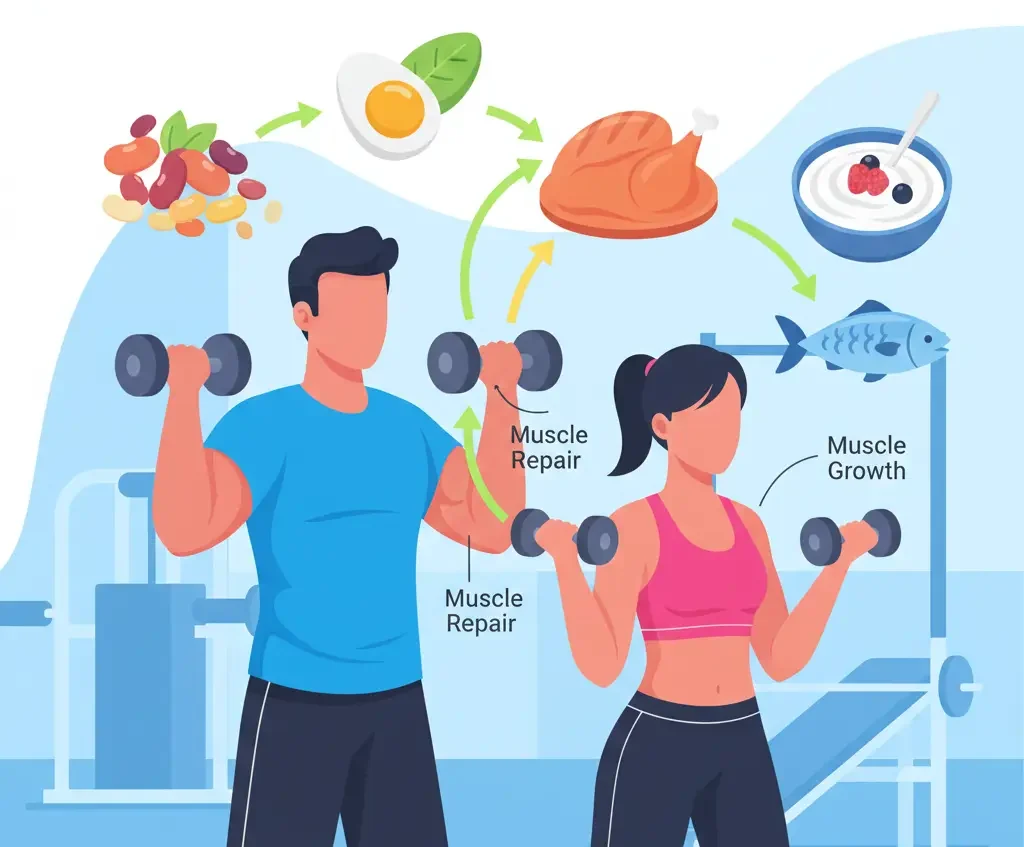 Protein Per Meal How Much Is Ideal for Build Lean Muscle