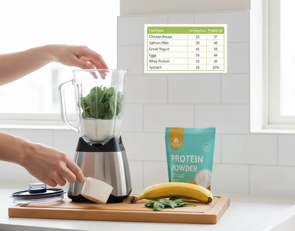 Sample High-Protein Meal Plan for Build Lean Muscle